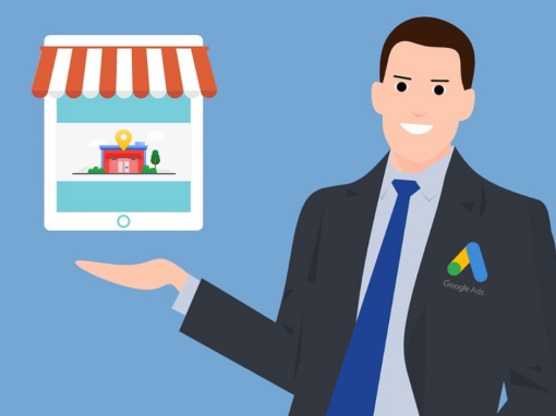 Google Store Visits Cartoon