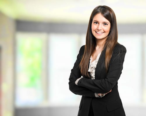 Pretty girl from Shutterstock