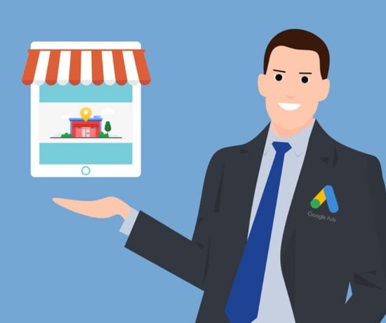 Google Store Visits Cartoon