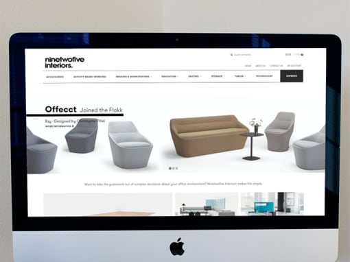 Nine to Five Interiors Website