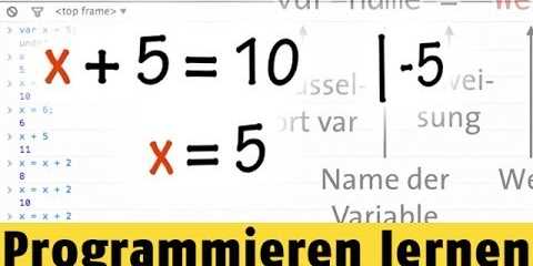 Variablen – Programmieren lernen mit JavaScript – Thytos