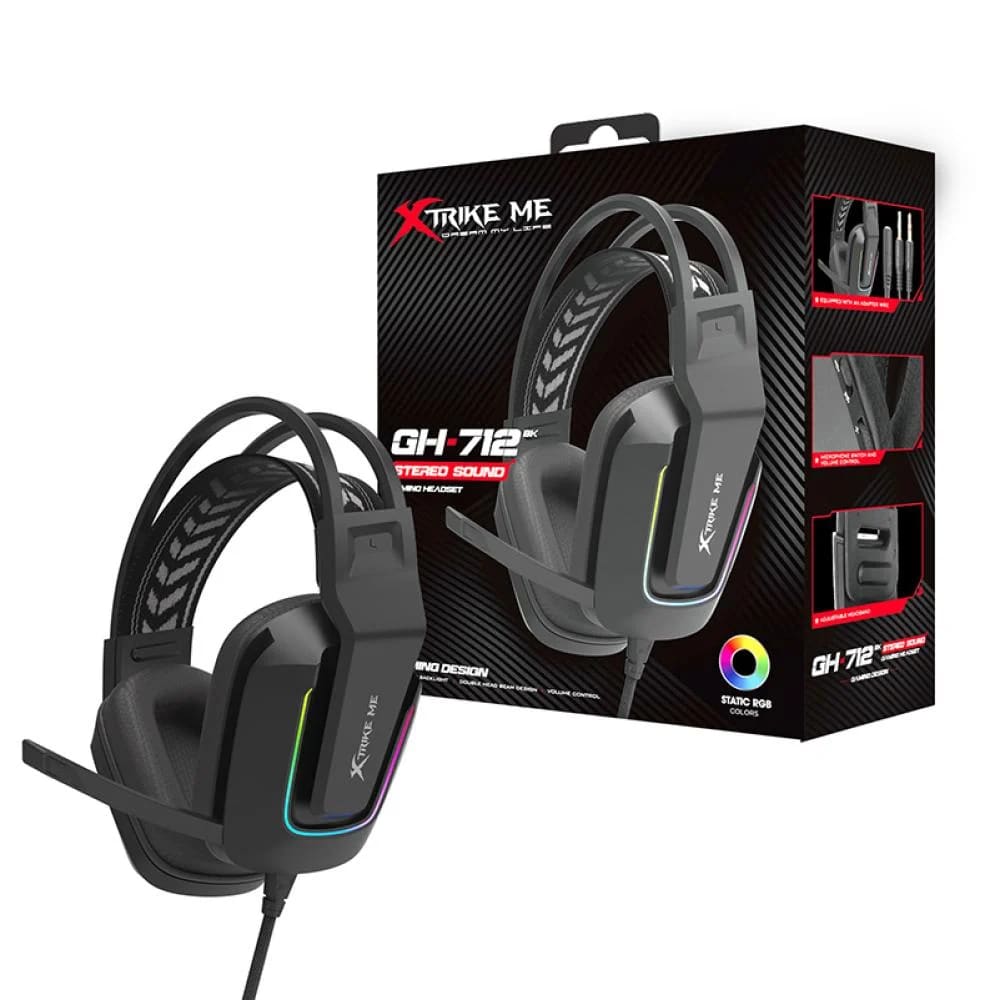 XTRIKE ME GH-712 BLACK wired headset