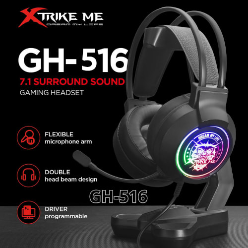 XTRIKE ME GH-516 wired headset