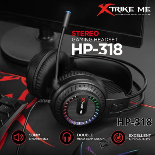 XTRIKE ME HP-318 Wired headset