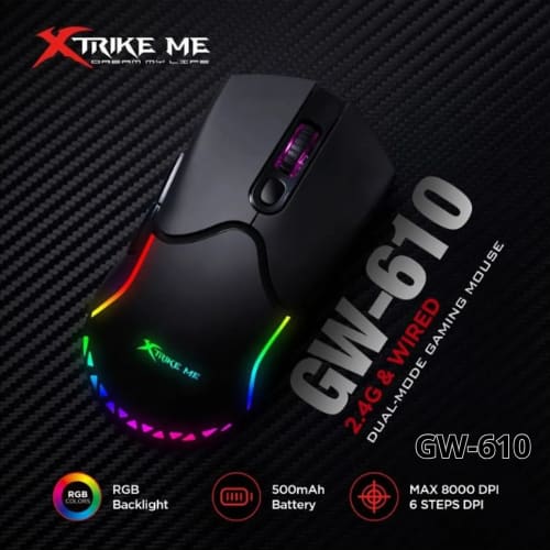 XTRIKE ME GW-610  wireless mouse