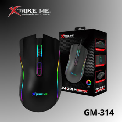 Xtrike Me GM-314 BK Wired Gaming Mouse