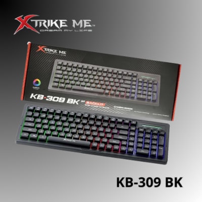 XTRIKE ME KB-309 BK wired keyboard