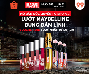 brand banner - maybeline