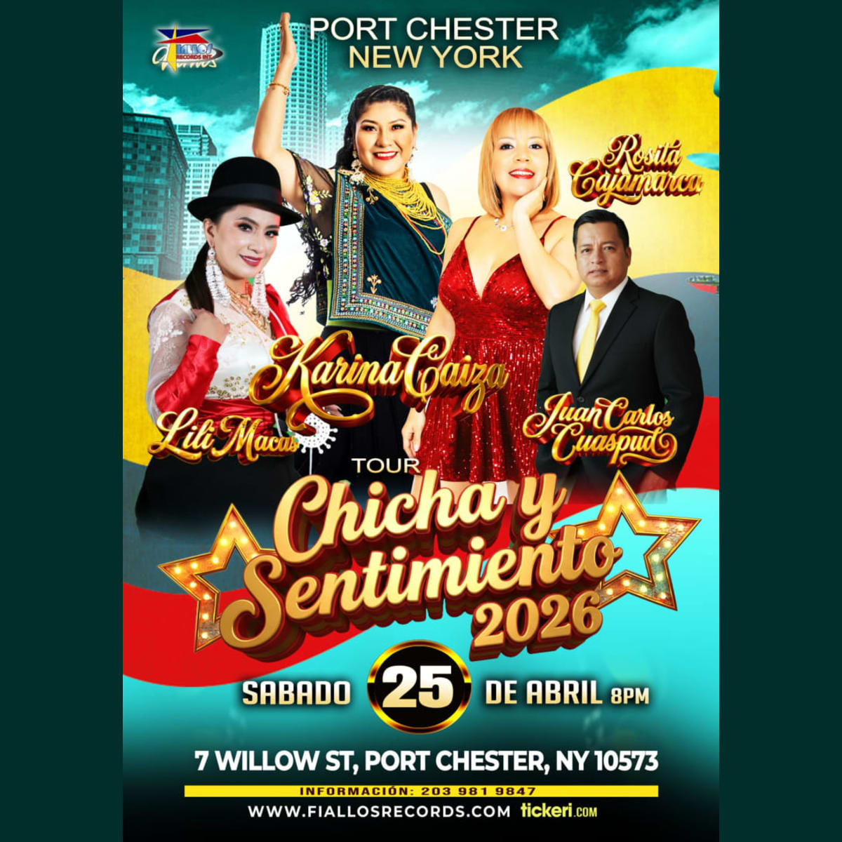 Port Chester NY l KARINA CAIZA, ROSITA CAJAMARCA, LILI MACAS, JUAN