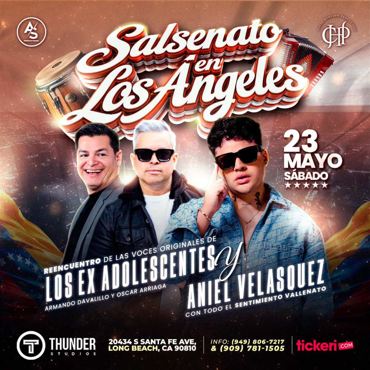 SALSENATO EN LOS ANGELES !! in Long Beach - Tickets 2026-05-23