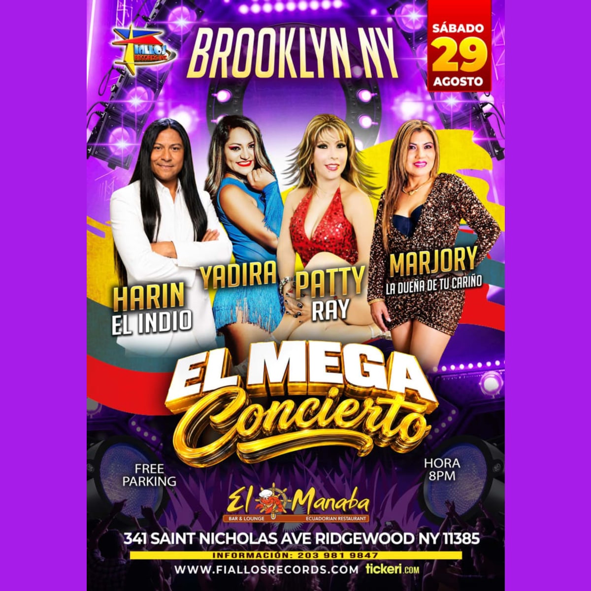 BROOKLYN NY l PATTY RAY -HARIN EL INDIO -MARJORY -YADIRA in