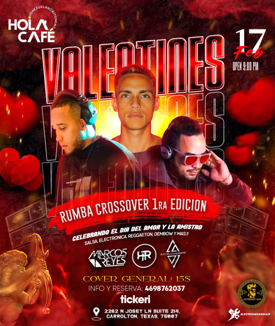 Event - Rumba crossover 1ra Edición - Carrollton, TX - Sat, February 17, 2024} | concert tickets