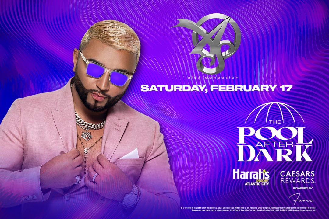 Event - Presidents Day Weekend Alex Sensation Live At Harrahs Resort - Atlantic City, NJ - Sat, February 17, 2024} | concert tickets