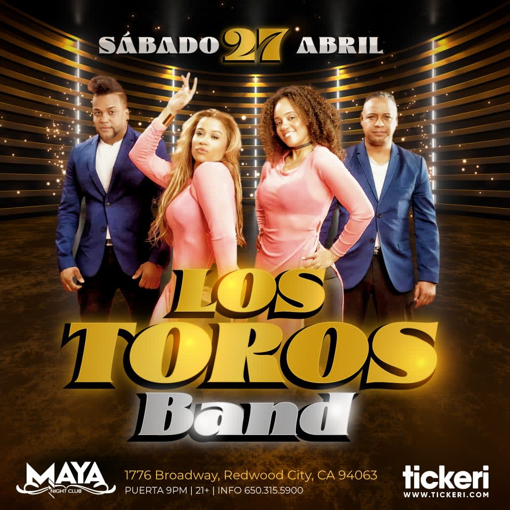 Event - LOS TOROS BAND EN REDWOOD CITY - Redwood City, CA - Sat, April 27, 2024} | concert tickets