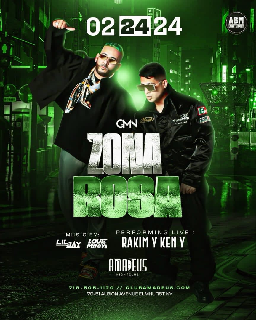 Event - Mothers Day Weekend Rakim & Ken-y Live At Amadeus Nightclub