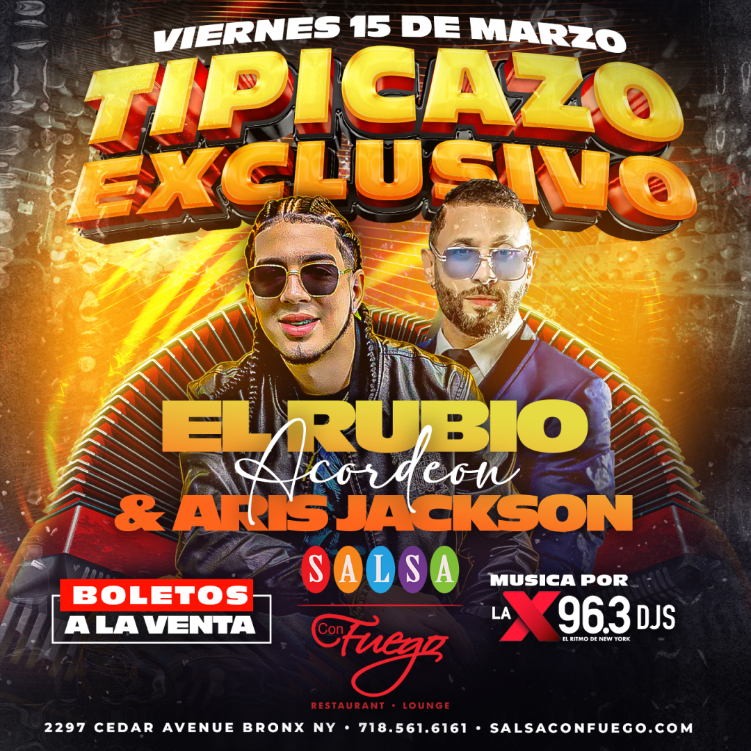 Event - El Rubio Acordeon & Aris Jackson Exclusivo
