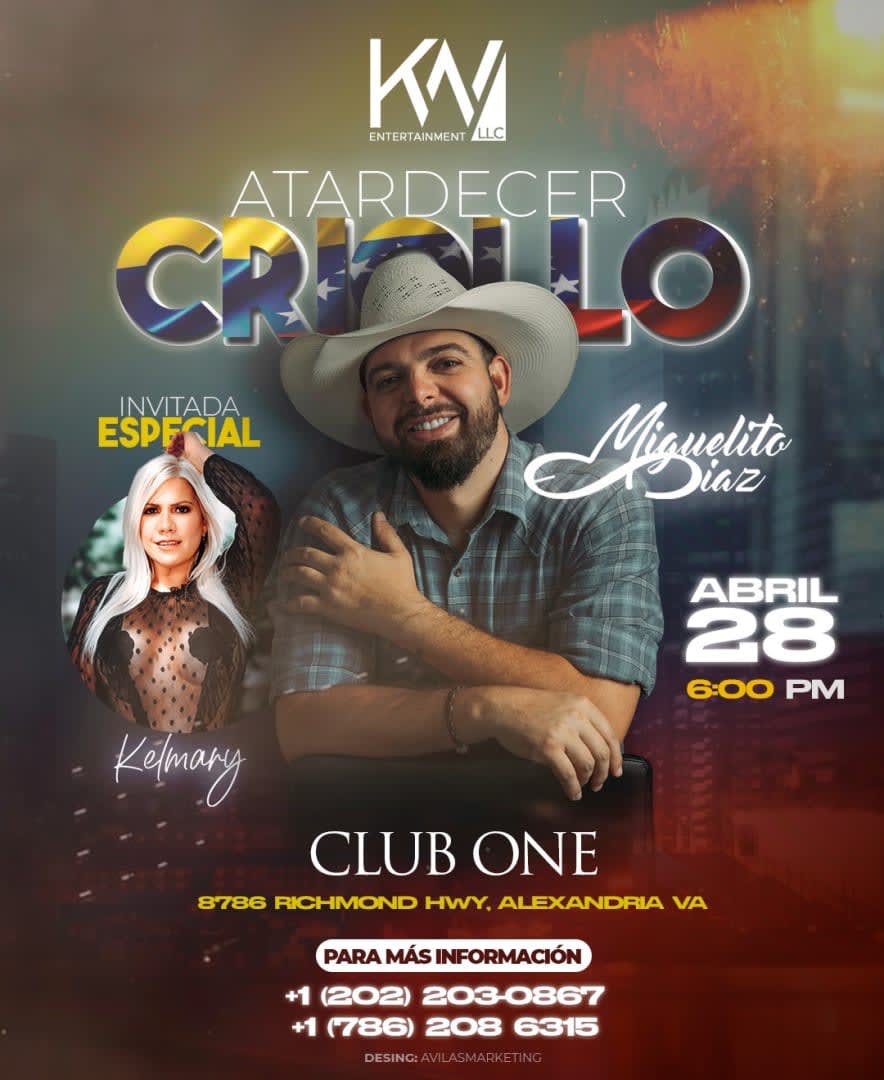 Event - ATARDECER CRIOLLO  - Alexandria, VA - Sun, April 28, 2024} | concert tickets