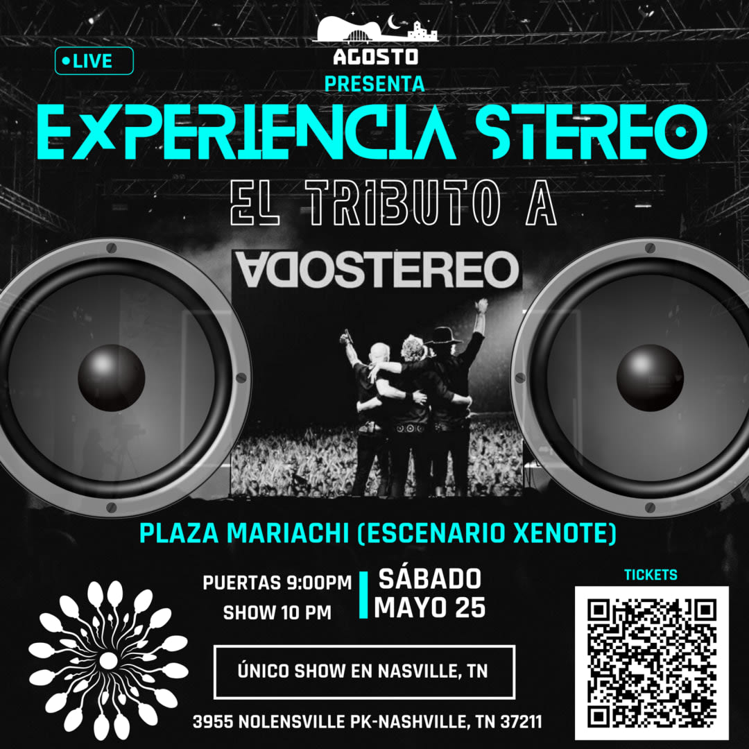 Event - Tributo a SODA STEREO- en NASHVILLE TN- La EXPERIENCIA STEREO! - Nashville, TN - sáb, 25 de mayo de 2024} | concert tickets