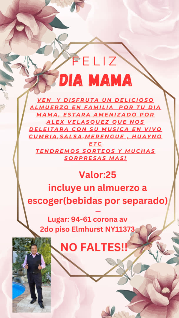 Event - DIA DE LA MADRE - Elmhurst, NY - dom, 12 de mayo de 2024} | concert tickets