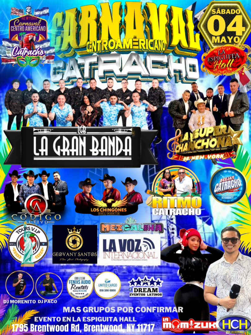 Event - Carnaval Catracho Centroamericano - Brentwood, NY - sáb, 4 de mayo de 2024} | concert tickets