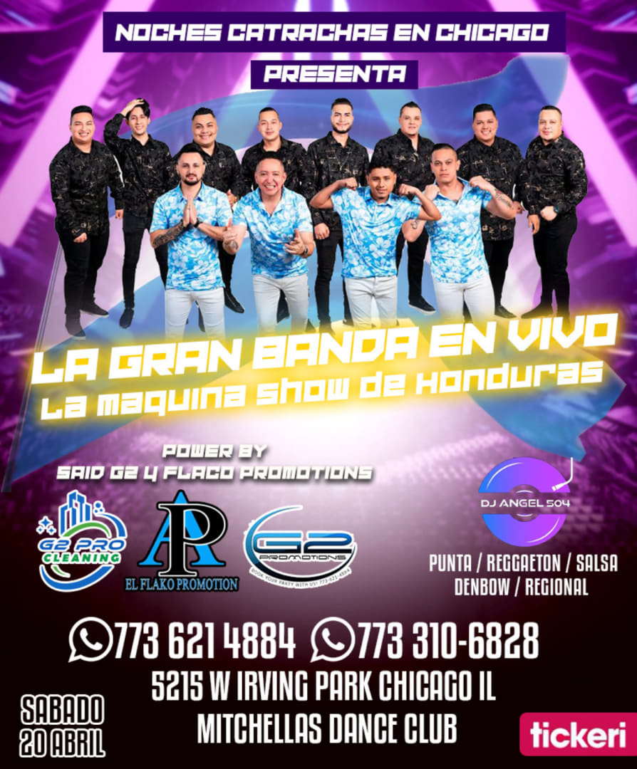 Event - LA GRAN BANDA GIRA USA 🇺🇸 CHICAGO IL  2024 