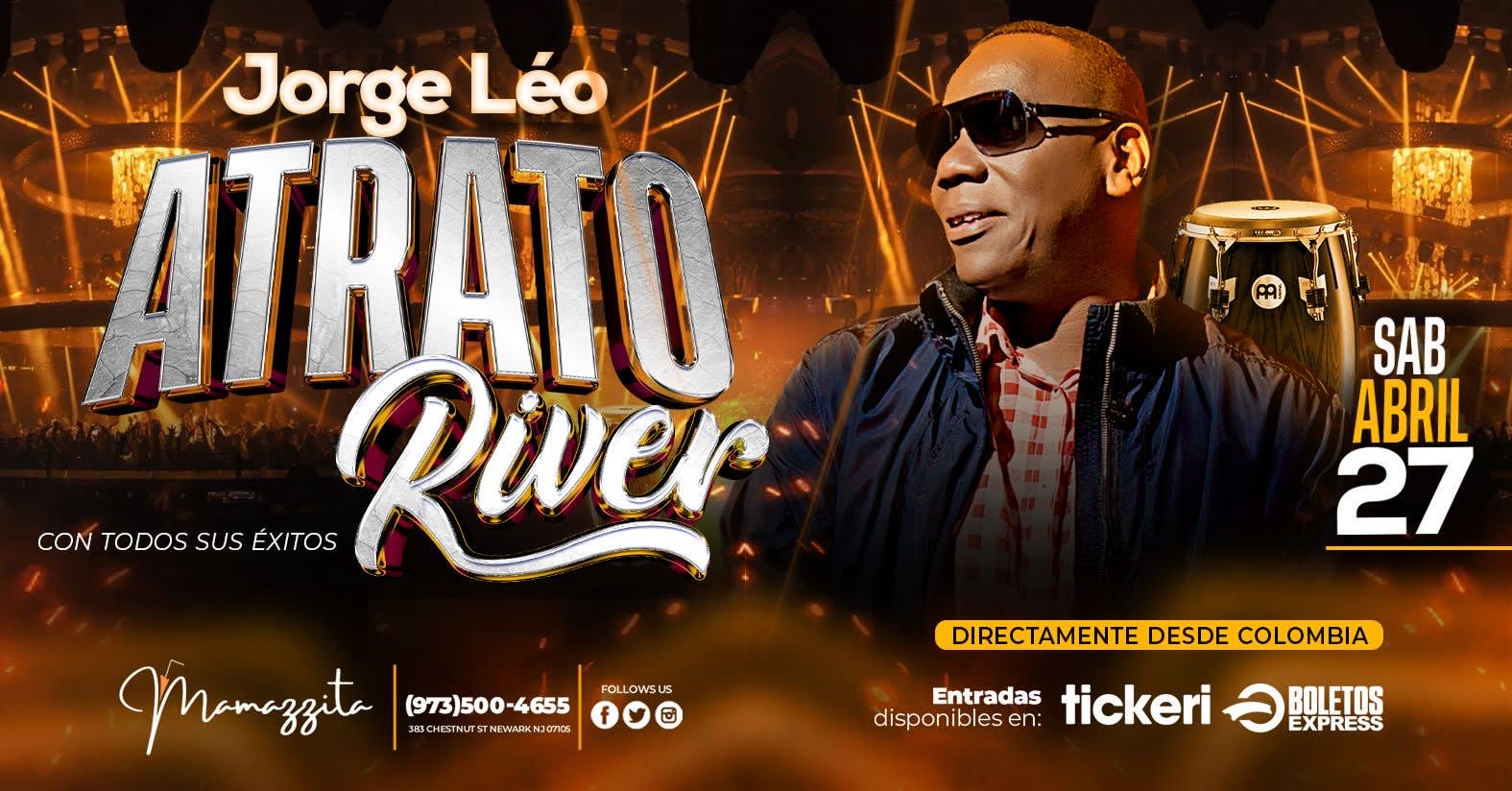 Event - Atrato River en New Jersey  - Newark, NJ - sáb, 27 de abril de 2024} | concert tickets