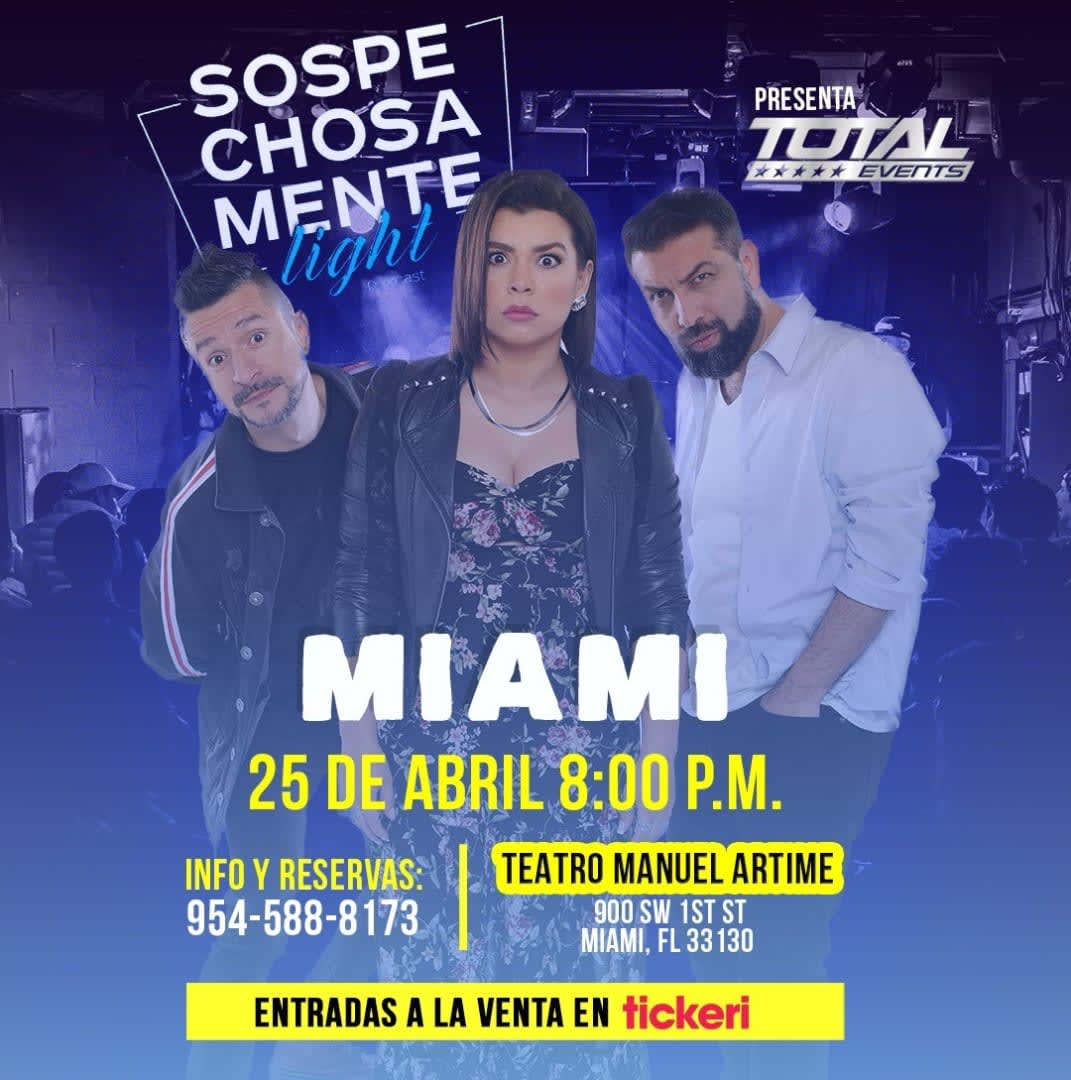 Event - SOSPECHOSAMENTE LIGHT EN VIVO !