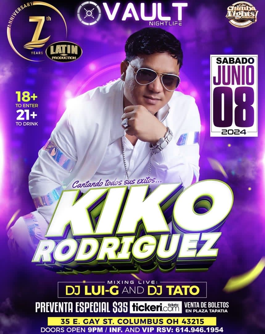 Event - Kiko Rodríguez En Concierto!