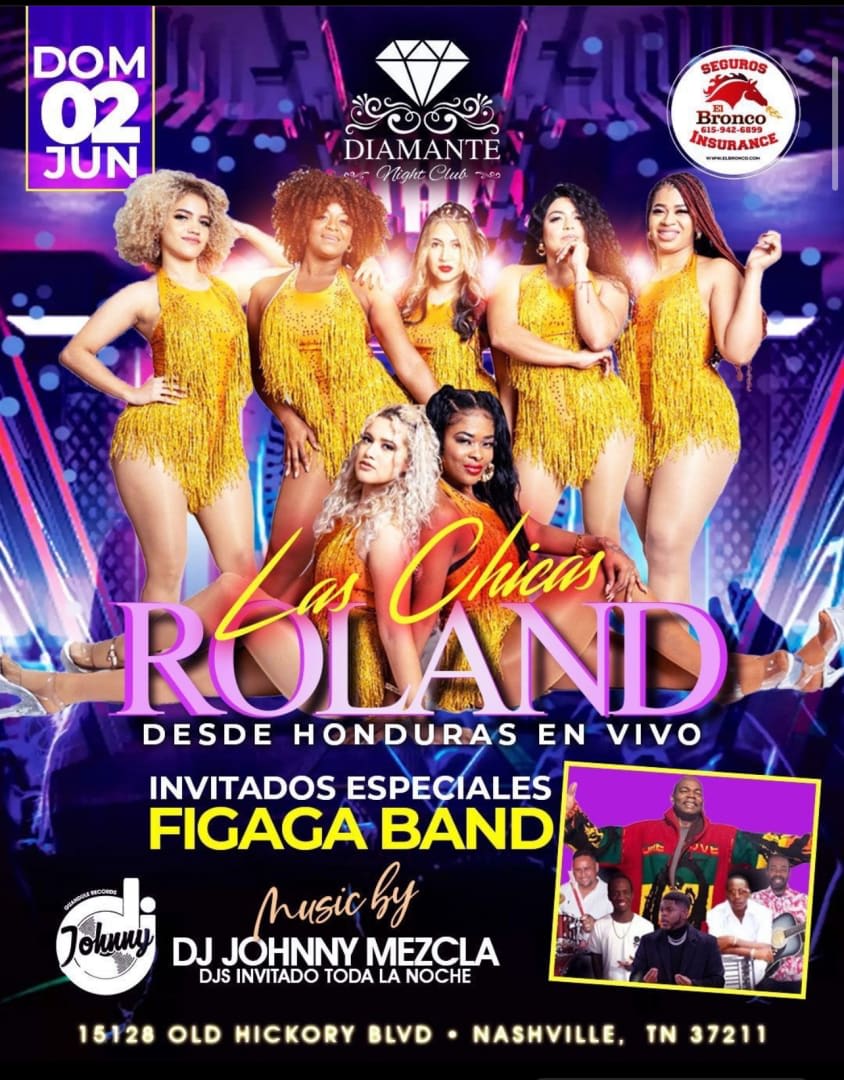 Event - Las Chicas Roland - Nashville, TN - dom, 2 de junio de 2024} | concert tickets