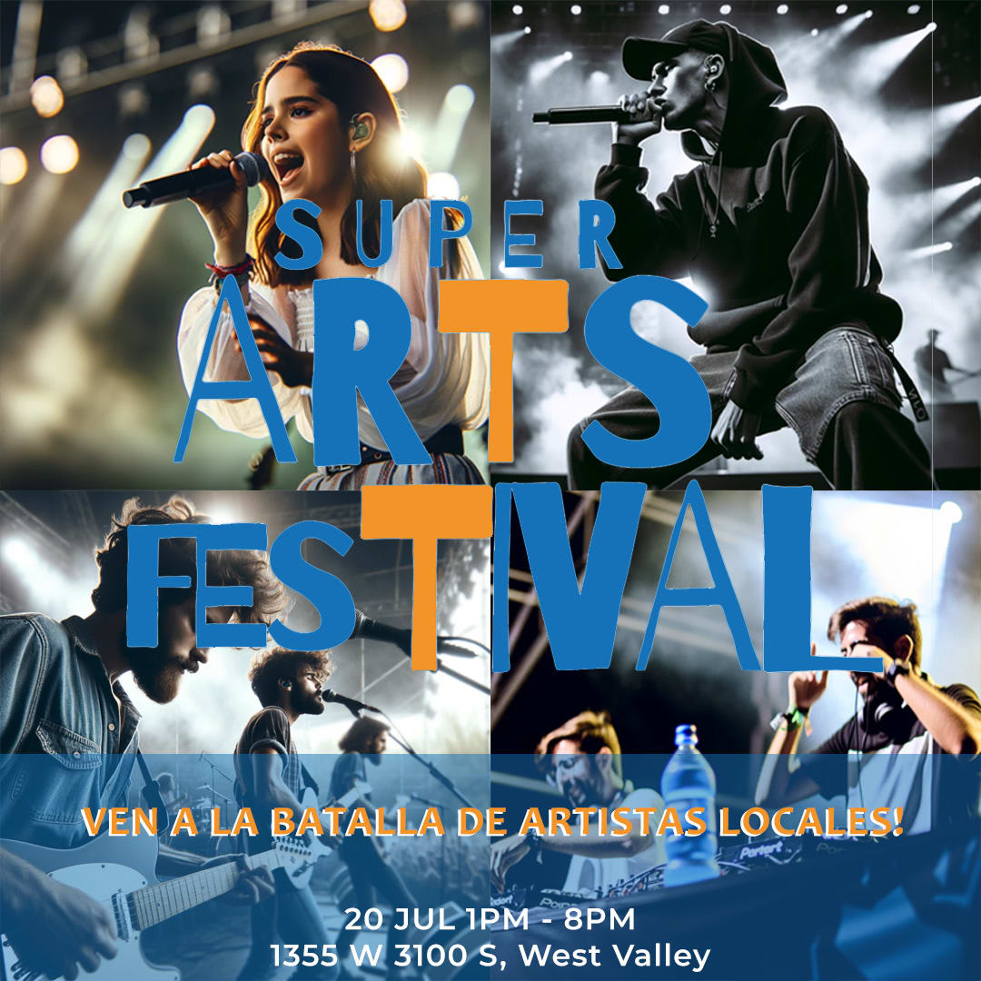 Event - SUPER ARTS FESTIVAL 2024: NACIONES UNIDAS - West Valley City, UT - sáb, 20 de julio de 2024} | concert tickets