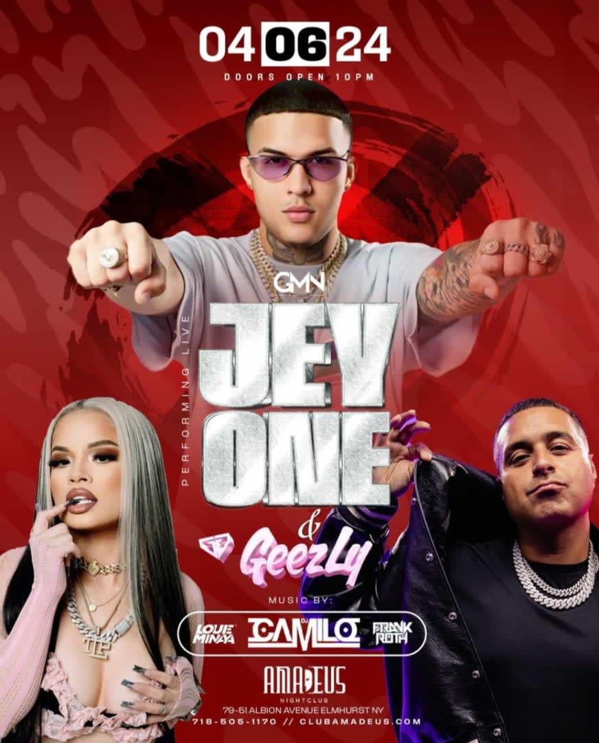 Event - Jey One & Geezly Live With DJ Camilo At Amadeus Nightclub