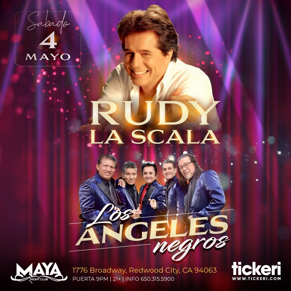 Event - RUDY LA SCALA Y LOS ANGELES NEGROS EN REDWOOD CITY - Redwood City, CA - sáb, 4 de mayo de 2024} | concert tickets