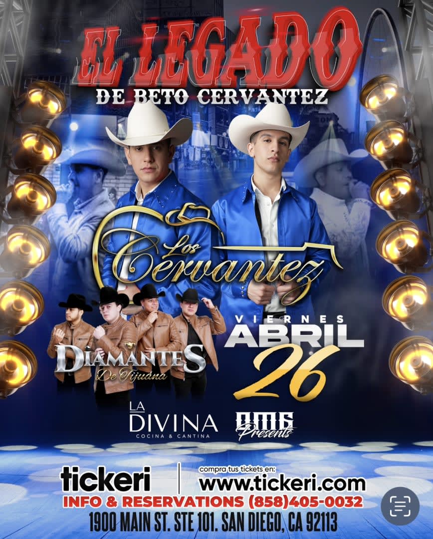 Event - LOS CERVANTEZ & DIAMANTES DE TIJUANA