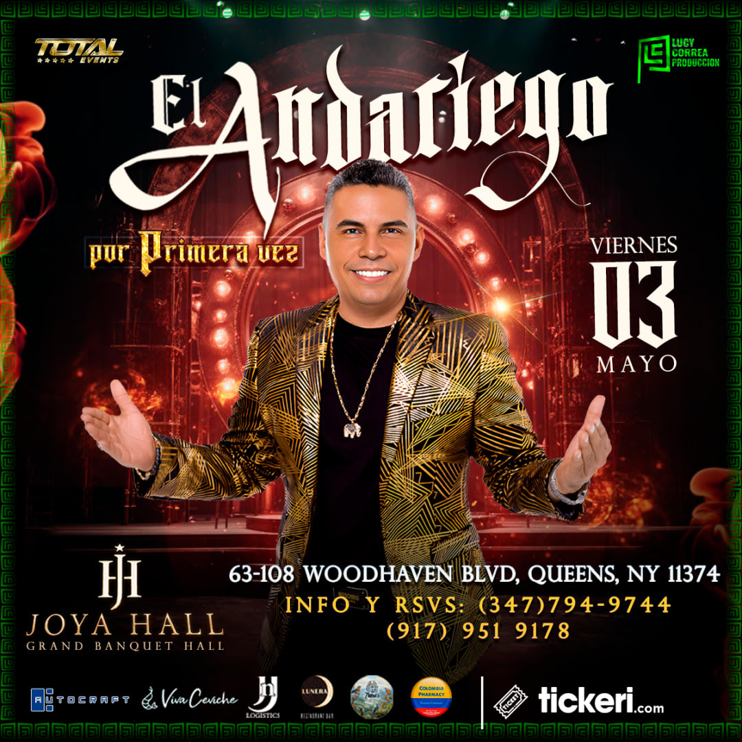 Event - EL ANDARIEGO LLEGA POR PRIMERA VEZ A NEW YORK!!!