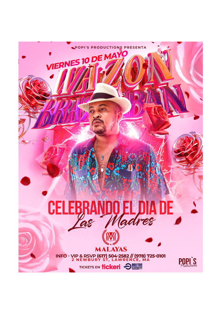 Event - Wason Brazoban canta a Las Madres de Lawrence - Lawrence, MA - Fri, May 10, 2024} | concert tickets