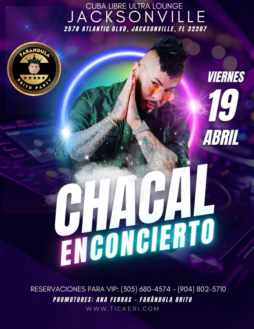 Event - CONCIERTO DEL CHACAL