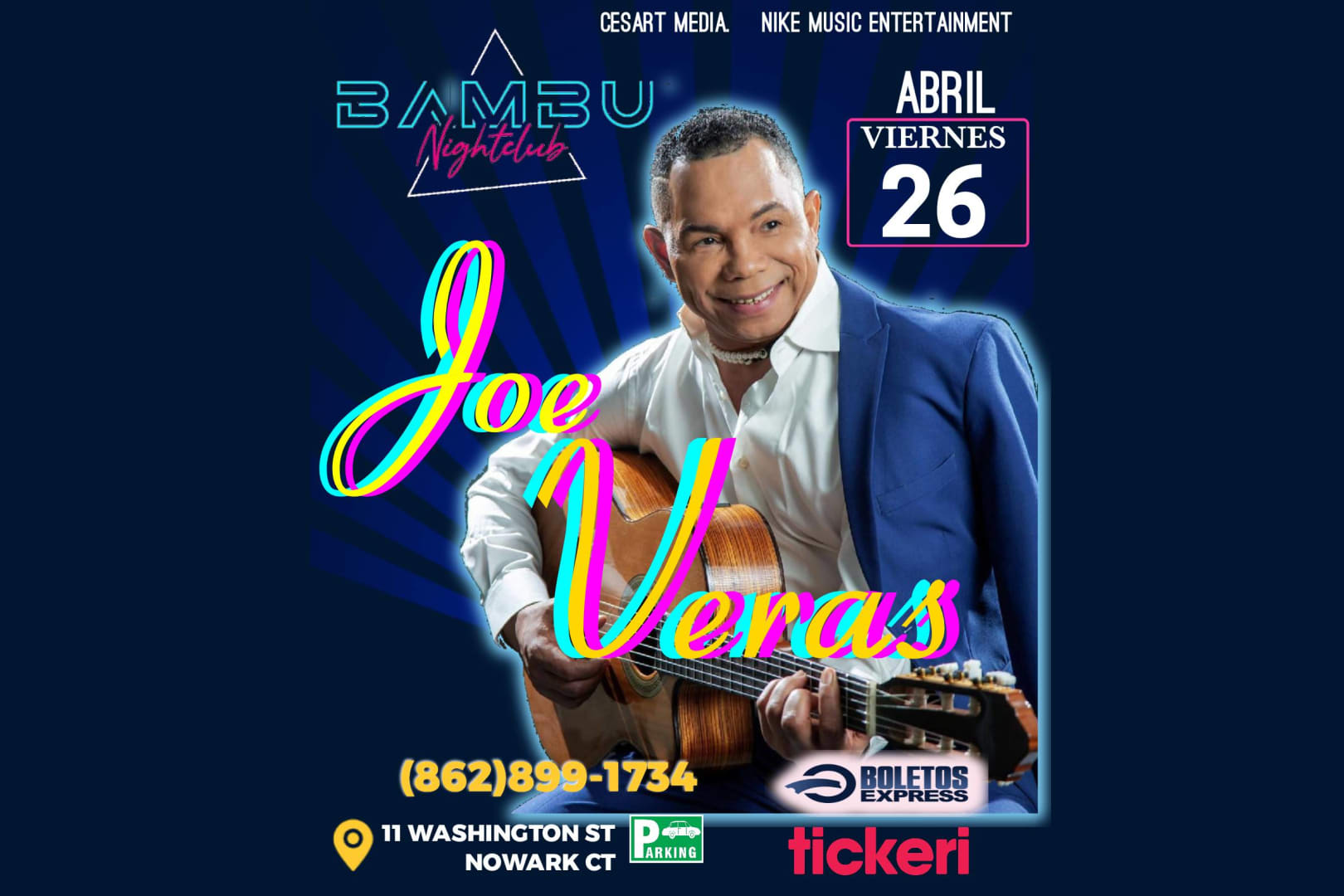 Event - JOE VERAS EN BAMBU NIGHT CLUB 