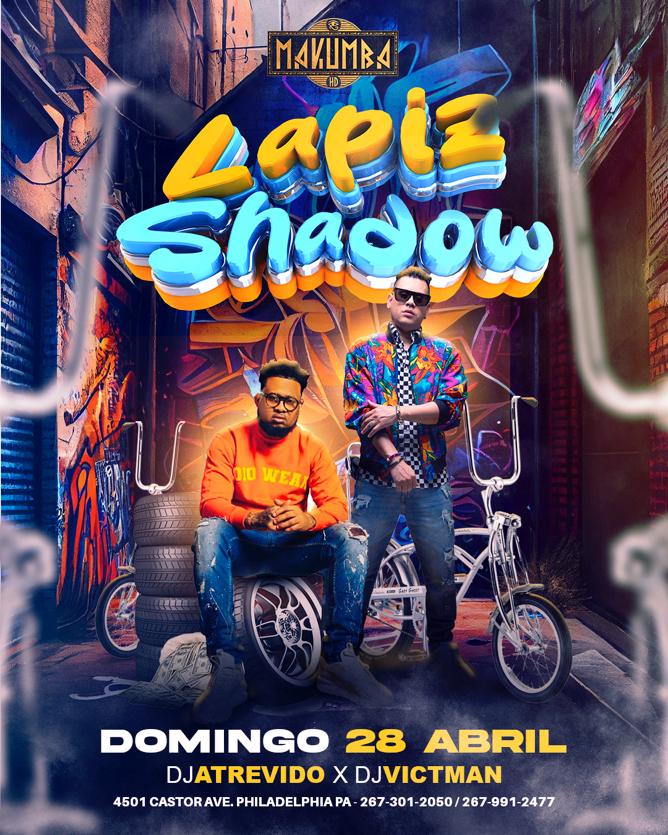 Event - LAPIZ CONCIENTE &  SHADOW BLOW EN VIVO! - Philadelphia, PA - Sun, April 28, 2024} | concert tickets