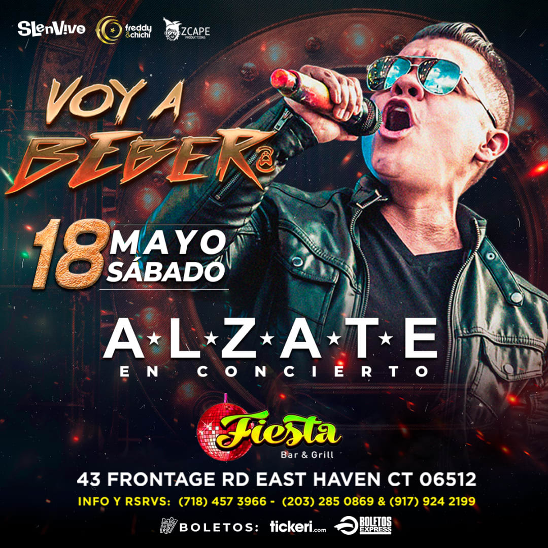 Event - ALZATE POR PRIMERA VEZ EN EAST HEAVEN, CT - East Haven, CT - Sat, May 18, 2024} | concert tickets