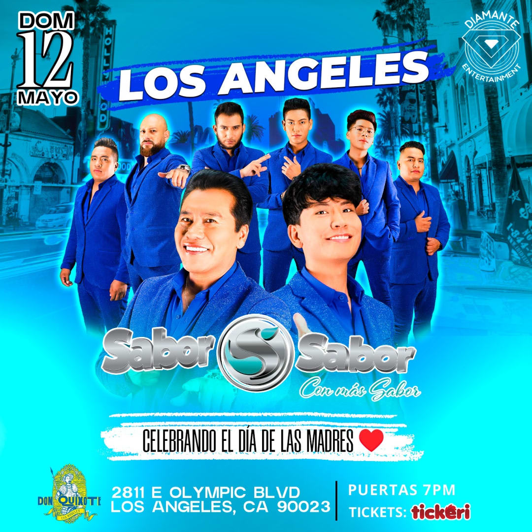 Event - SABOR SABOR EN LOS ANGELES - Los Angeles, CA - dom, 12 de mayo de 2024} | concert tickets