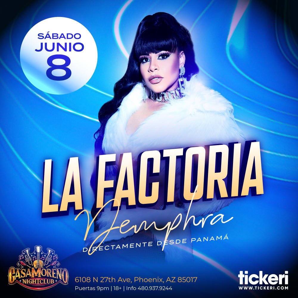 Event - LA FACTORIA EN PHOENIX  - Phoenix, AZ - sáb, 8 de junio de 2024} | concert tickets