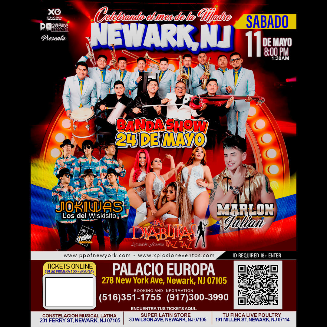 Event - Newark, NJ Celebrando el mes de la Madre  - Newark, NJ - sáb, 11 de mayo de 2024} | concert tickets