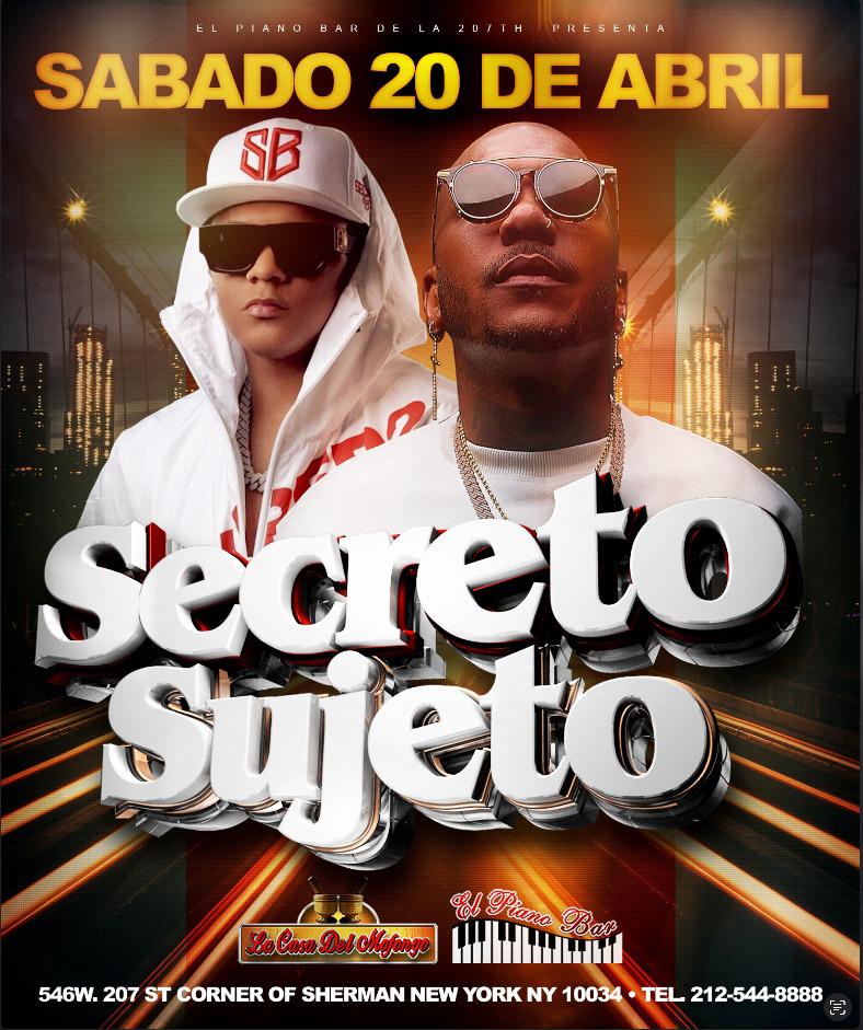 Event - SECRETO & SUJETO