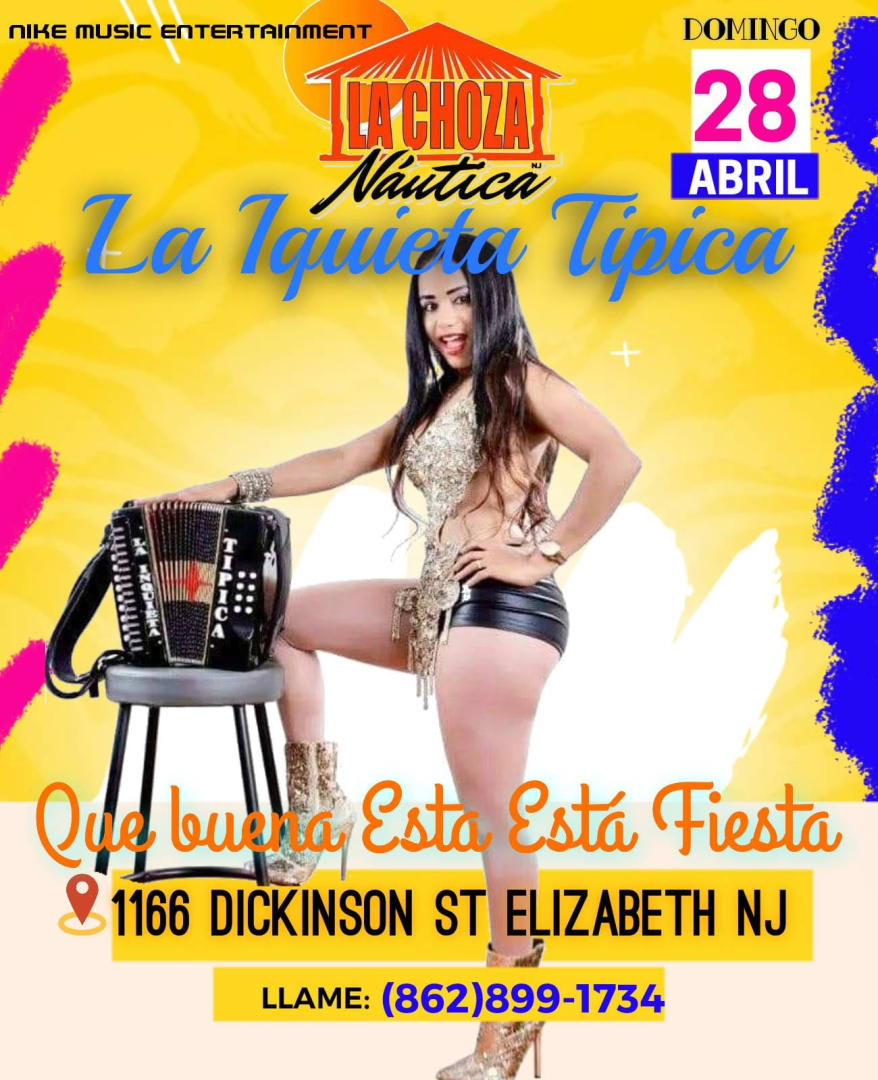 Event - LA INQUIETA TIPICA EN LA CHOZA NAUTICA - Elizabeth, NJ - Sun, April 28, 2024} | concert tickets