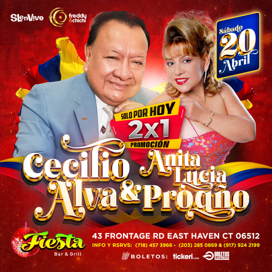 Event - CECILIO ALVA & ANITA LUCIA PROAÑO ! CONNECTICUT