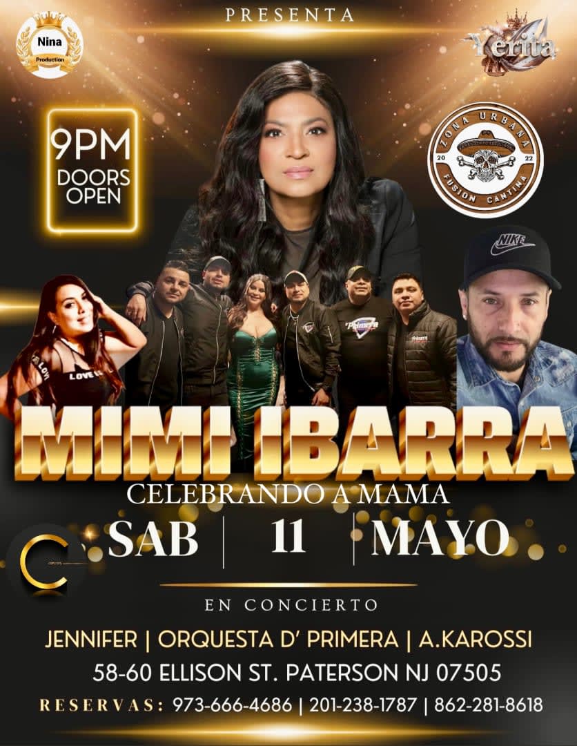 Event - MIMI IBARRA EN PATERSON 