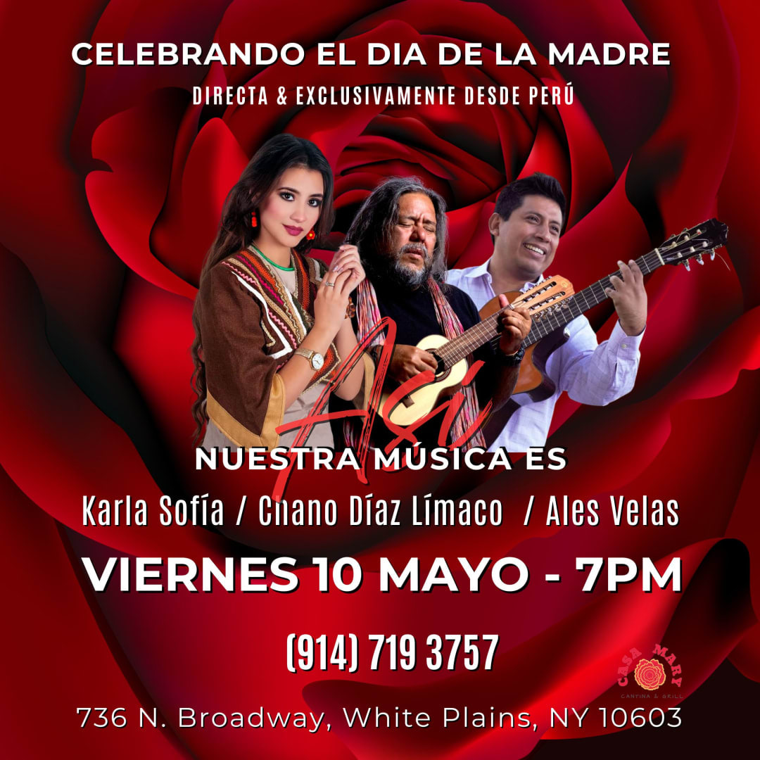 Event - DÍA DE LA MADRE - Nuestra Música es Así - White Plains NY