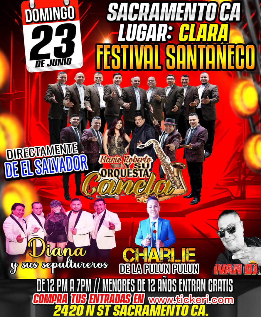 Event - Festival Santaneco Sacramento - Sacramento, CA - dom, 7 de julio de 2024} | concert tickets