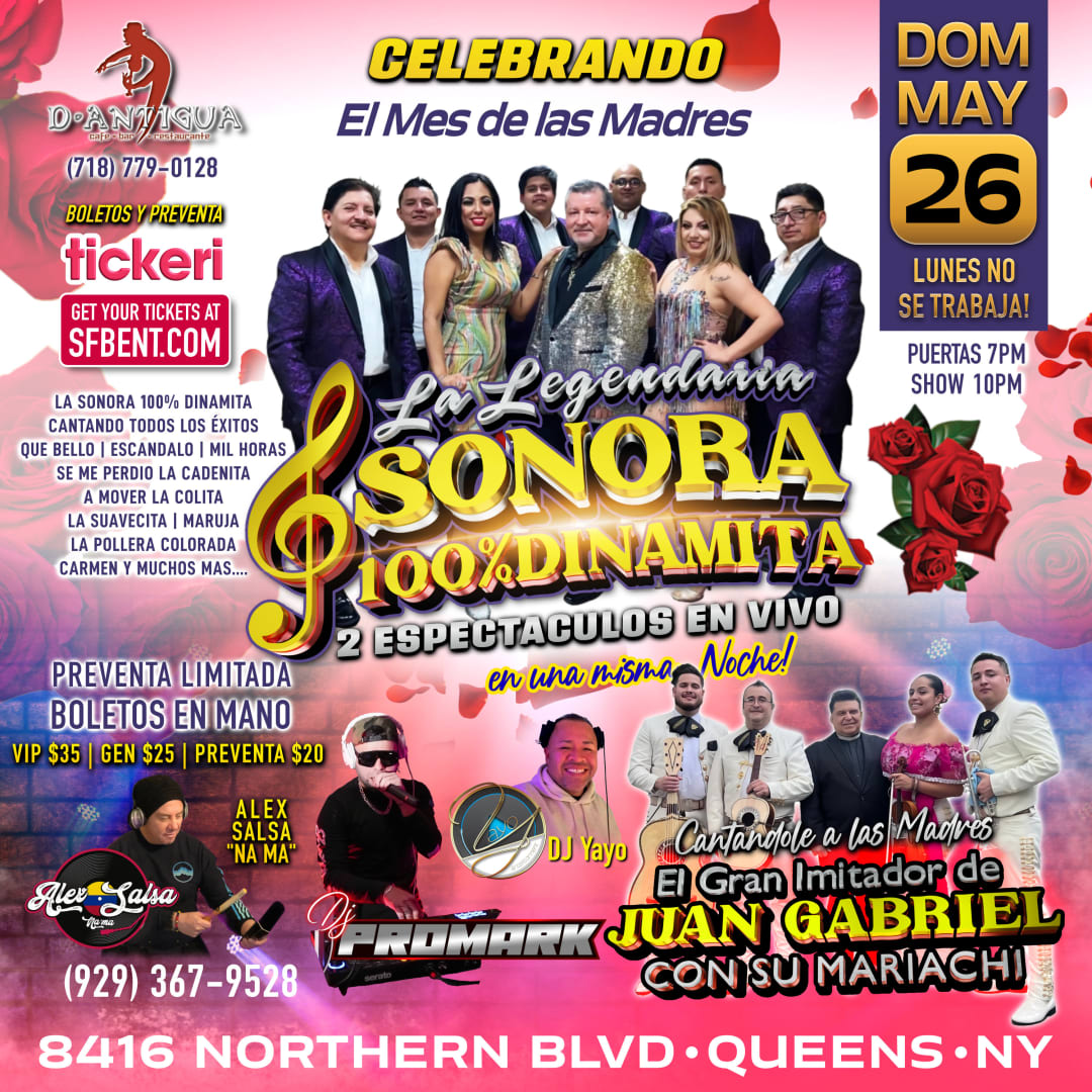 Event - La Sonora Dinamita & Imitador Juan Gabriel con Mariachi