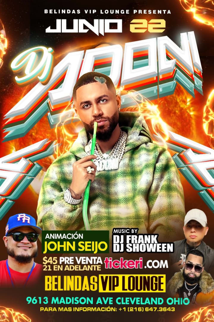 Event - DJ Adonis en Cleveland Ohio  - Cleveland, OH - sáb, 22 de junio de 2024} | concert tickets